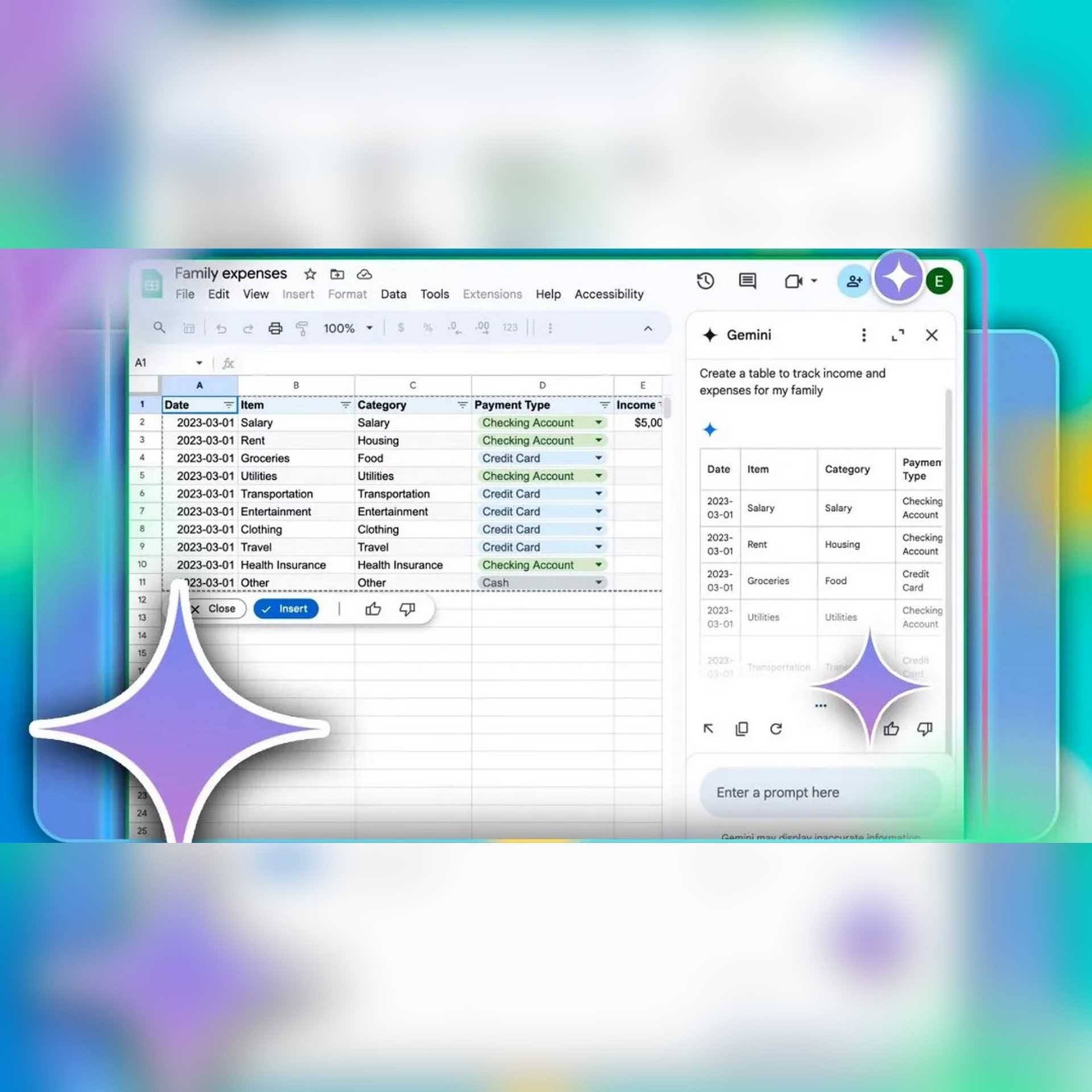 Google Sheets با هوش مصنوعی جمینای، اکسل را شکست داد! سریع‌تر، هوشمندتر و پیشرفته‌تر از همیشه!