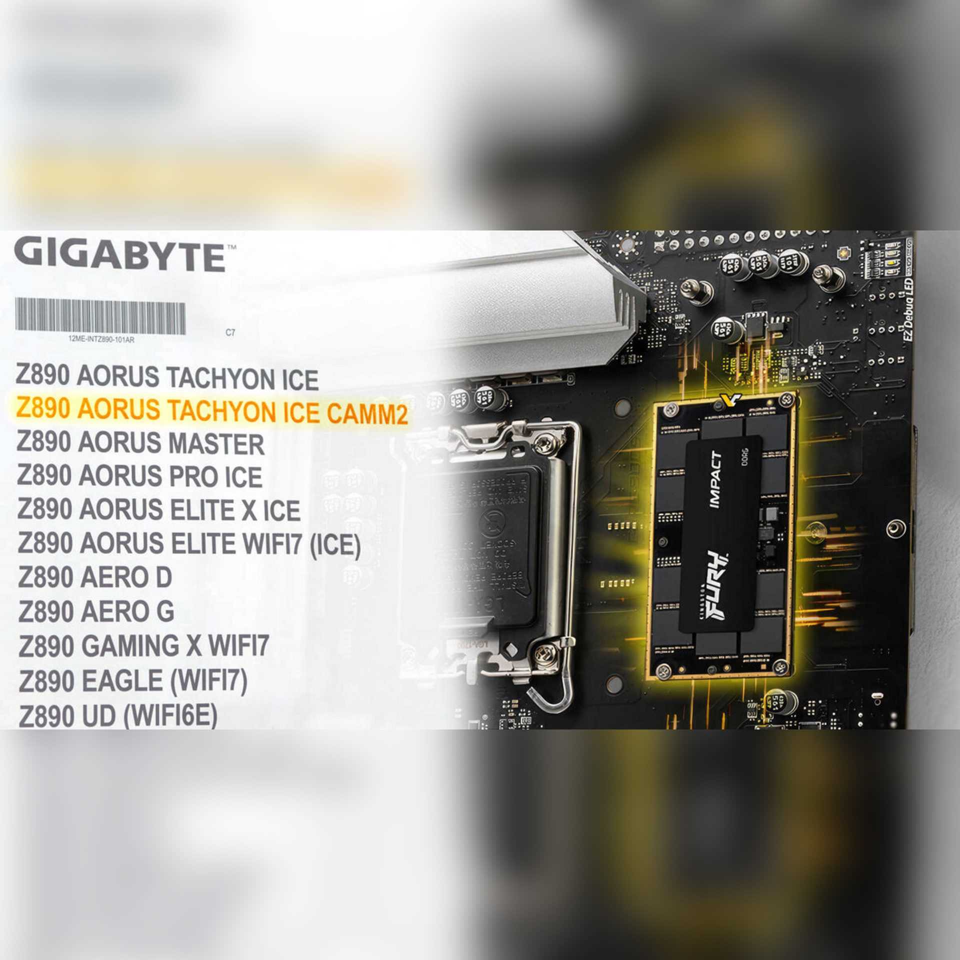 مادربرد جدید شرکت Gigabyte