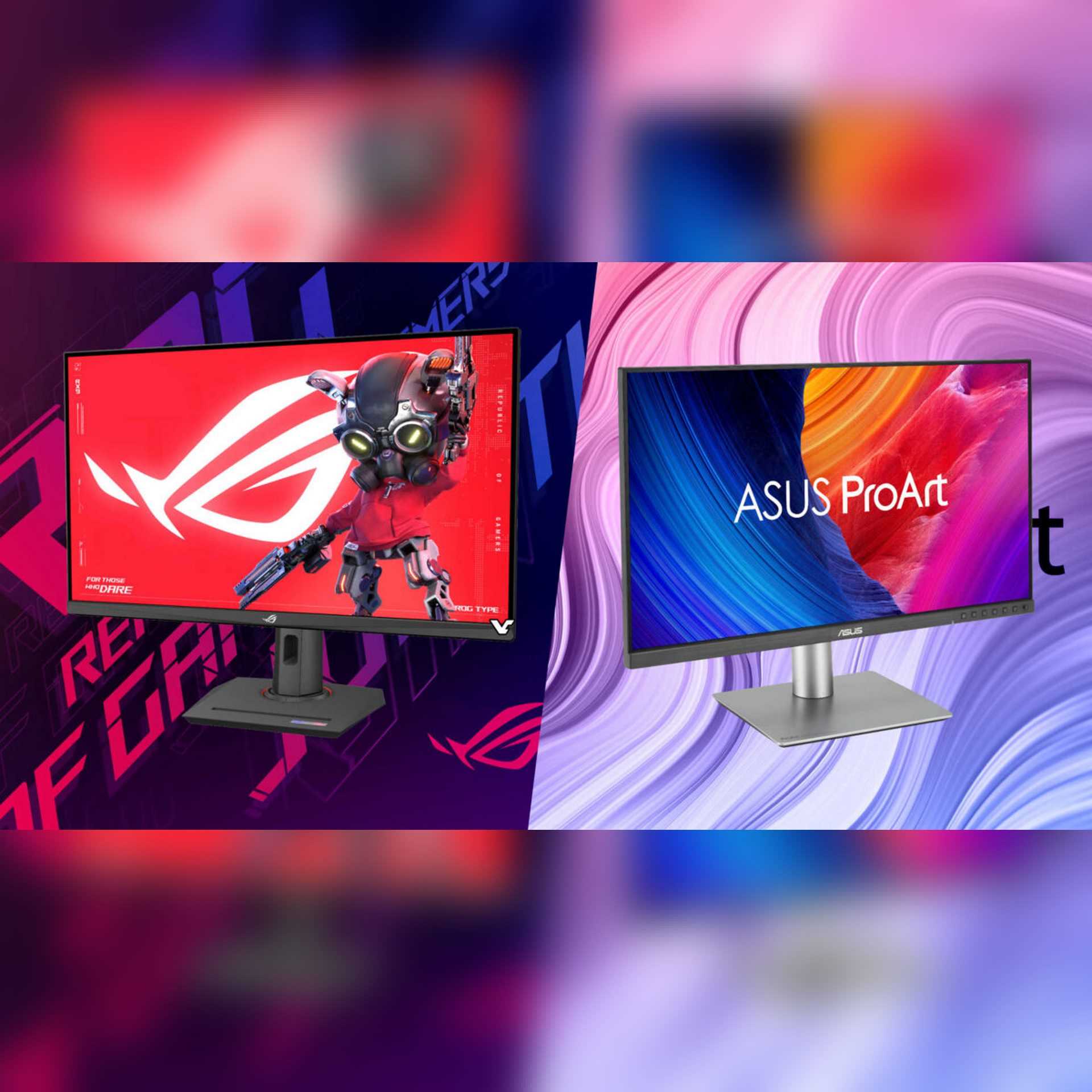 ASUS ProArt 6K و ROG Strix | بهترین مانیتورها برای گیمرها